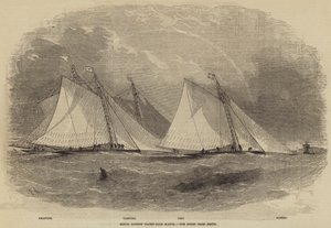 Gara del Royal London Yacht Club, la partenza da Erith